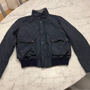 Burberry quilted men’s jacket.